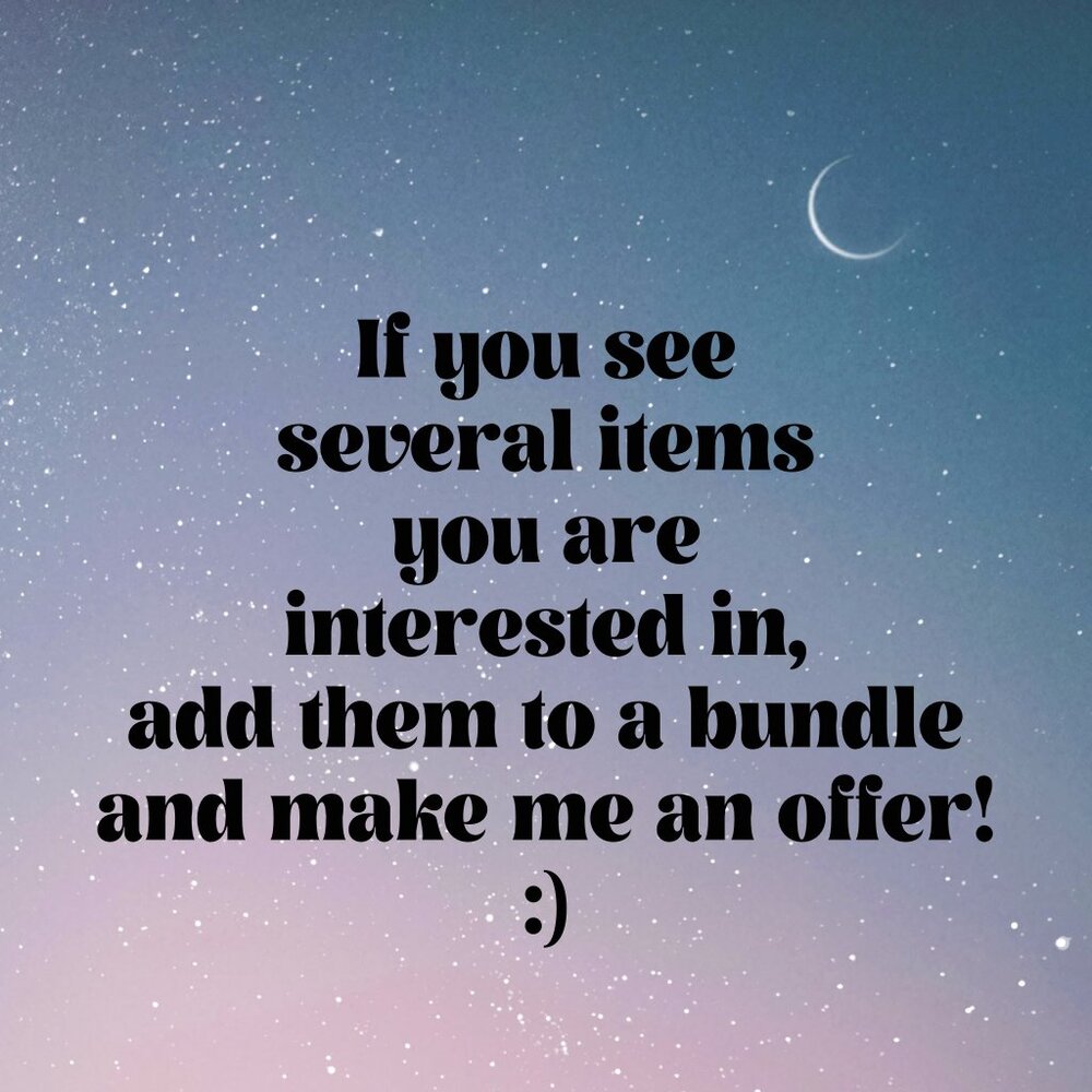 I love bundle discounts!